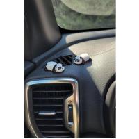 1 Adet Plastik Mini Panda Araç İçi Aksesuar, Araba Dekoru, Klima Süsü, Panda Dekor, Masa Dekoru.