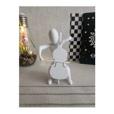 Çello Çalan Iskandinav Tarzı Biblo Heykel Figür Dekor Ev Dekorasyon altindals.