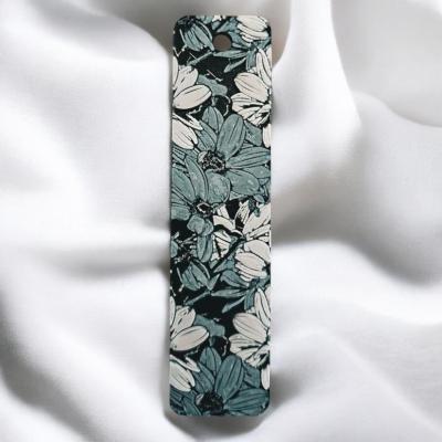 Çiçek Temalı Püsküllü Kitap Ayraç - Bookmark - Kitaplarınıza Şıklık Katın!