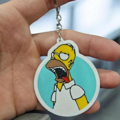 Çılgın Homer Sevimli Figür Karakter Anahtarlık