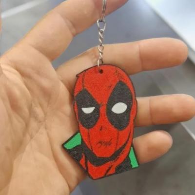 Deadpool Sevimli Figür Karakter Anahtarlık