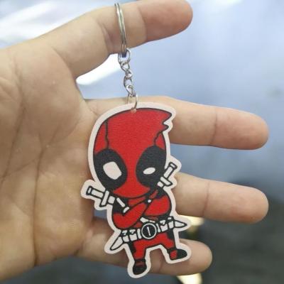 Deadpool Sevimli Figür Karakter Anahtarlık