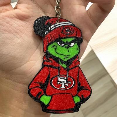 Grinch SF Sevimli Figür Karakter Anahtarlık