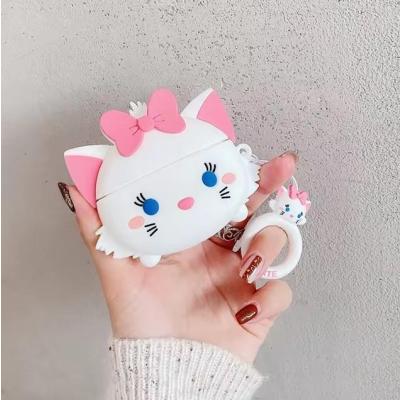 Hello Kitty 3D karikatür kılıf Apple AirPods 3. Nesil için Sevimli Kulaklık Koruyucu Kılıf