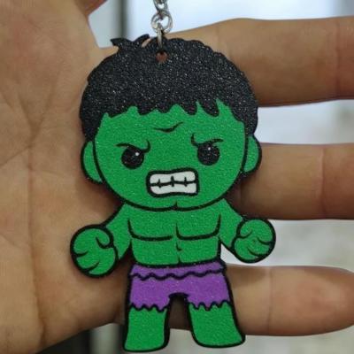 Hulk Sevimli Figür Karakter Anahtarlık