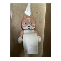Kedi Figürlü Tuvalet Kağıdı Tutacağı | Sevimli Duvar Aksesuarı