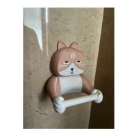 Kedi Figürlü Tuvalet Kağıdı Tutacağı | Sevimli Duvar Aksesuarı