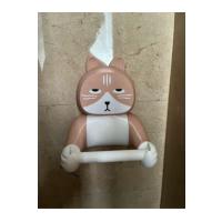 Kedi Figürlü Tuvalet Kağıdı Tutacağı | Sevimli Duvar Aksesuarı