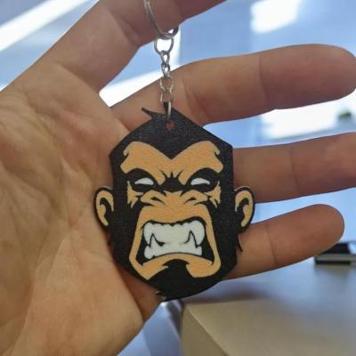 Kızgın ama Sempatik Gorilla Figür Karakter Anahtarlık
