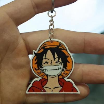 Monkey D. Luffy Sevimli Figür Karakter Anahtarlık