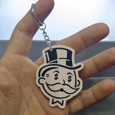 Monopoly Sevimli Figür Karakter Anahtarlık