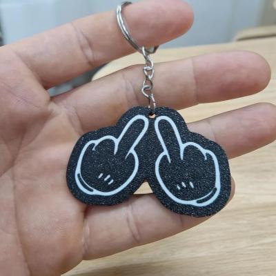 Muzip Sevimli Karakter Anahtarlık