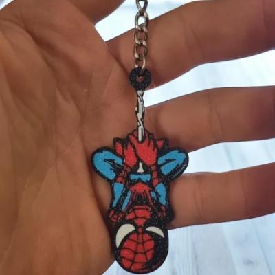 Örümcek Adam Sevimli Figür Karakter Anahtarlık