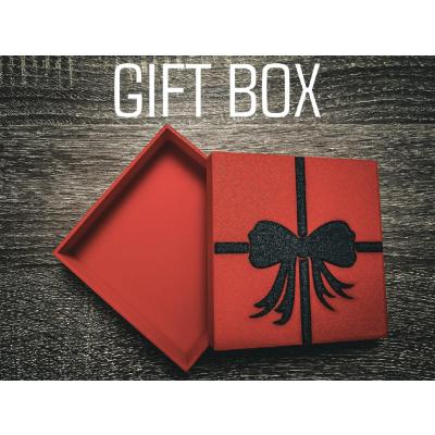 Özel Tasarım Kırmızı Kare Hediye Kutusu - Sevginizi Ölümsüzleştirin