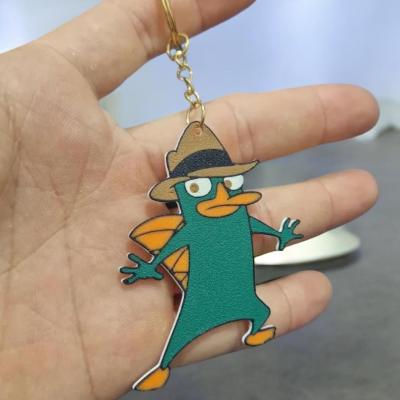 Perry Sevimli Figür Karakter Anahtarlık