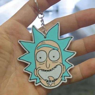 Rick Sevimli Figür Karakter Anahtarlık