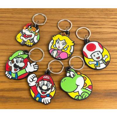 Super Mario Ekibi Sevimli Figür Karakter Anahtarlık