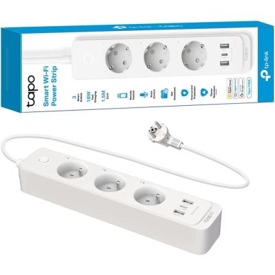 Tp-Link Tapo P300 3lü Priz 1,5m Kablolu 2 Usb Şarjlı Akıllı Wi-fi Priz TAPOP300