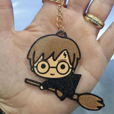 Uçan Harry Potter Sevimli Figür Karakter Anahtarlık